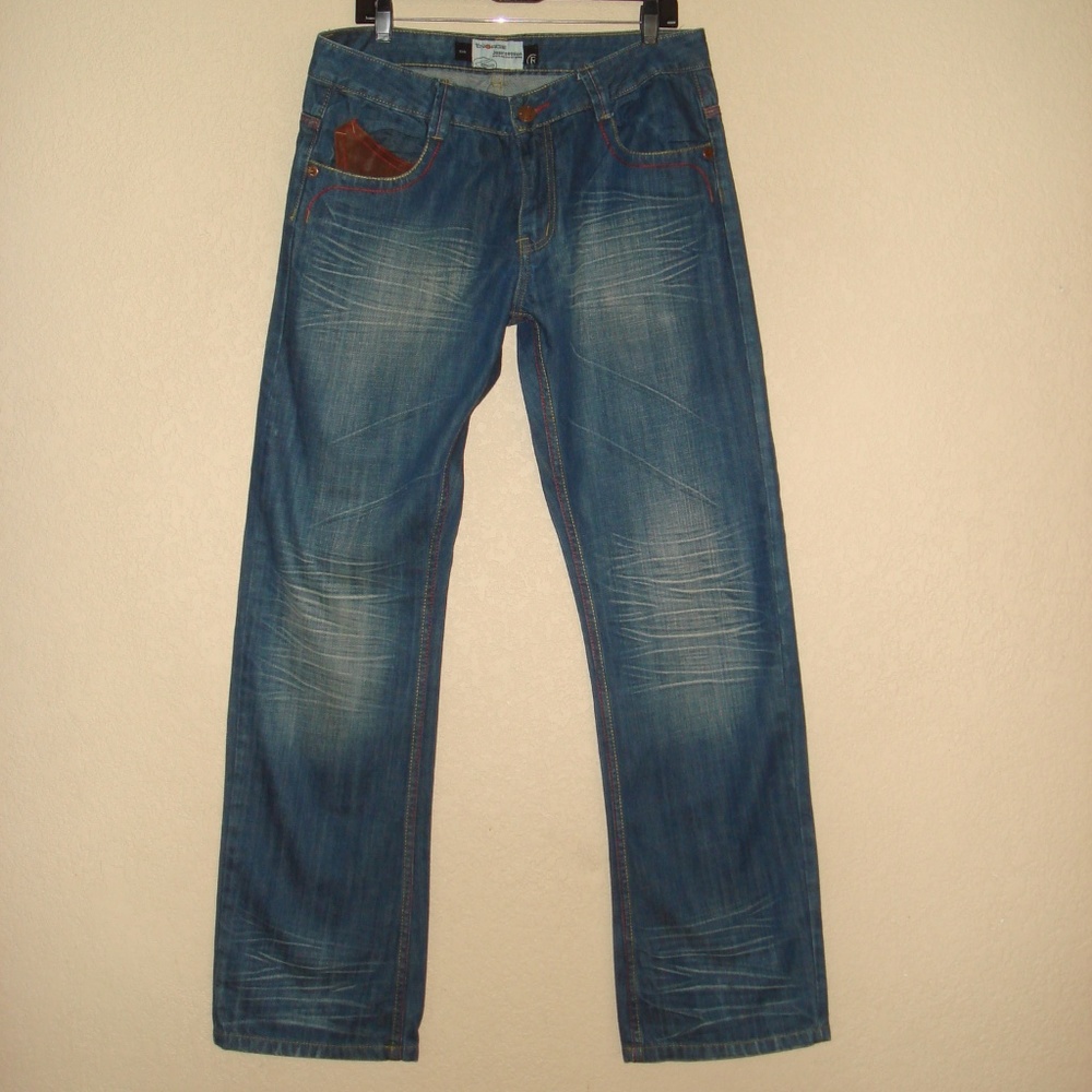 MEN'S ENERGIE JEANS KIRK STYLE SIZE 36"X35” actual